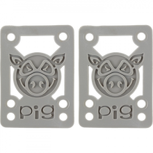 PIG PILES 1/8" SHOCK PAD GREY single set