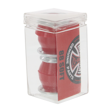 INDE STD CONICAL CUSHIONS 88a RED 2pr w/washers