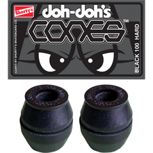 SHORTYS SINGLE SET(2pr)CONES - 100a BLACK