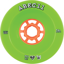 ABEC11 SUPERFLY 111mm 74a LIME/ORG