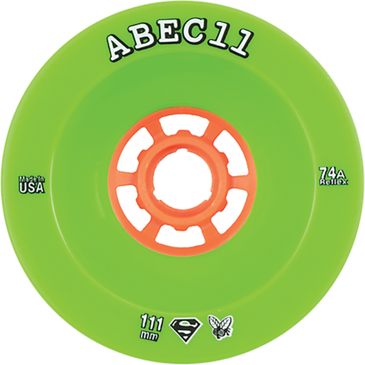 ABEC11 SUPERFLY 111mm 74a LIME/ORG
