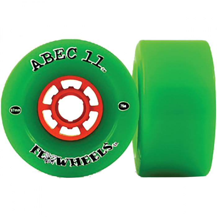 ABEC11 FLYWHEELS REFLY 97mm 74a LIME/ORG