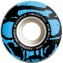 BONES 100's OG V4 MUMMY SKULLS 53mm 100A WHITE