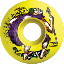 BONES 100's OG V4 NEONDERTHAL 52mm 100A YELLOW