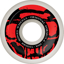 BONES 100's OG V5 MUMMY SKULLS 52mm 100A WHITE