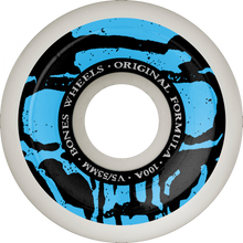 BONES 100's OG V5 MUMMY SKULLS 53mm 100A WHITE