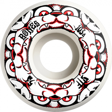 BONES STF V4 DOG NIGHT 53MM 103A WHITE/RED