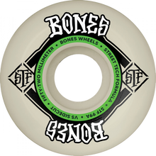 BONES STF V5 SQUARE LOGO 52MM 99A NAT/GRN