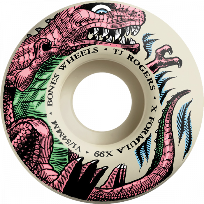 BONES ROGERS XF V1 DINO-SORTAS 54MM 99A NAT