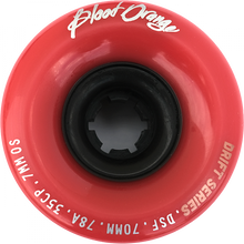 BLOOD ORANGE DRIFT 70mm 78a OXBLOOD RED