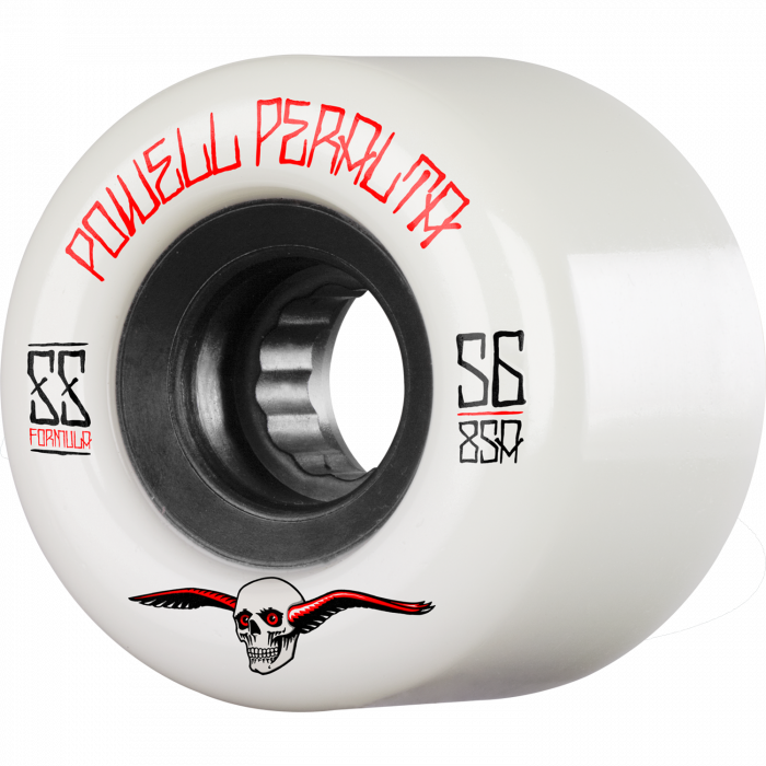PWL/P G-SLIDES 56mm 85a WHT/BLK