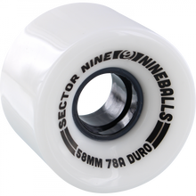 SEC9 NINEBALLS 58mm 78a SOLID WHITE