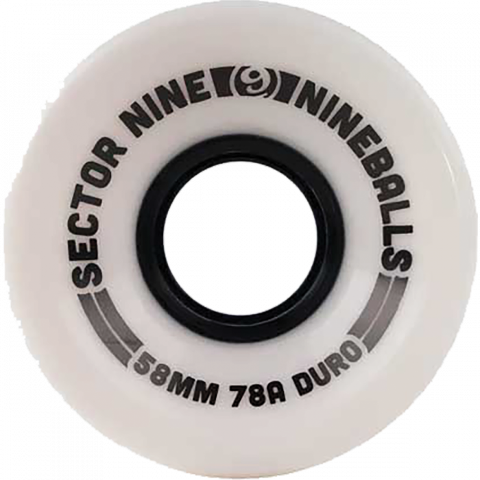 SEC9 NINEBALLS 61mm 78a OPAQUE WHITE