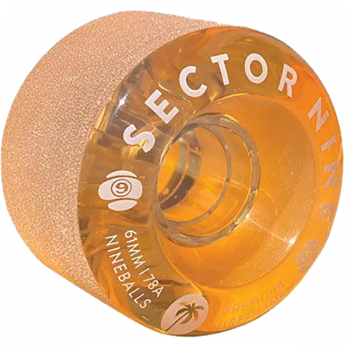 SEC9 NINEBALLS 61mm 78a CLEAR AMBER