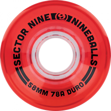 SEC9 NINEBALLS 58mm 78a WATERMELON