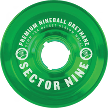 SEC9 NINEBALLS 69mm 78a CLEAR GREEN