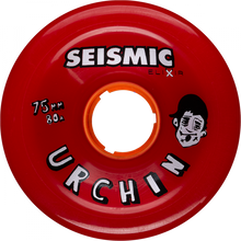 SEISMIC URCHIN 75mm 80a OPAQUE RED