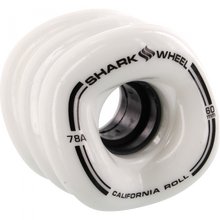 SHARK CALIFORNIA ROLL 60mm 78a SOLID WHITE
