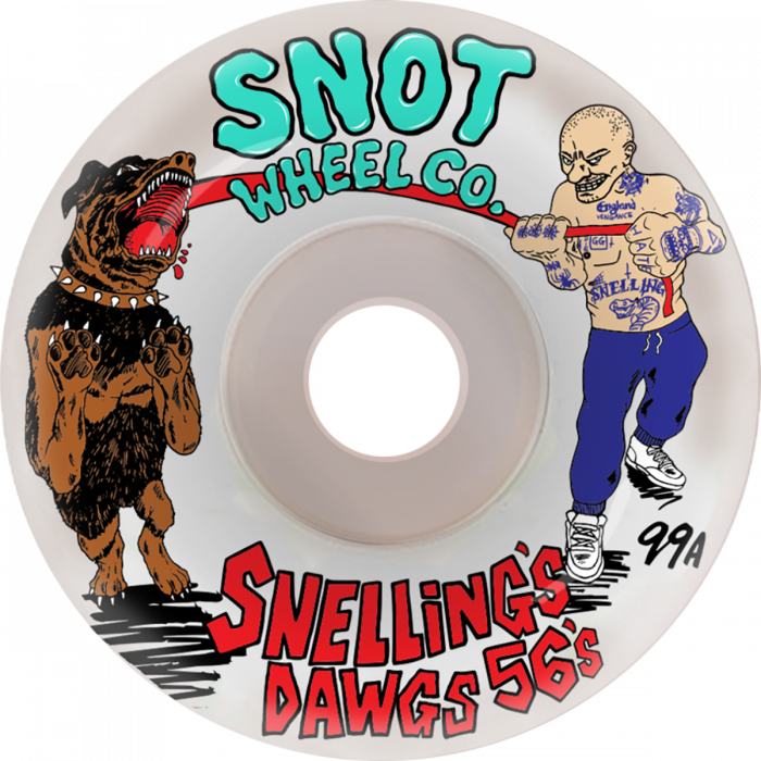 SNOT SNELLING DOGS 56MM 99A WHT