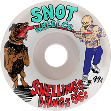 SNOT SNELLING DOGS 56MM 99A WHT