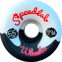 SPEEDLAB TRICK'N NUGGETS 55mm 99a BLK/WHT SWIRL