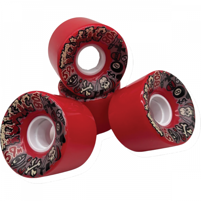 TOXIC ALL-TERRAIN 59MM 80A RED