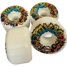 TOXIC TEAM 58MM 102A WHITE SOLID