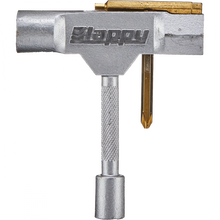 SLAPPY ST1 SKATE TOOL W/RETHREADER SILVER