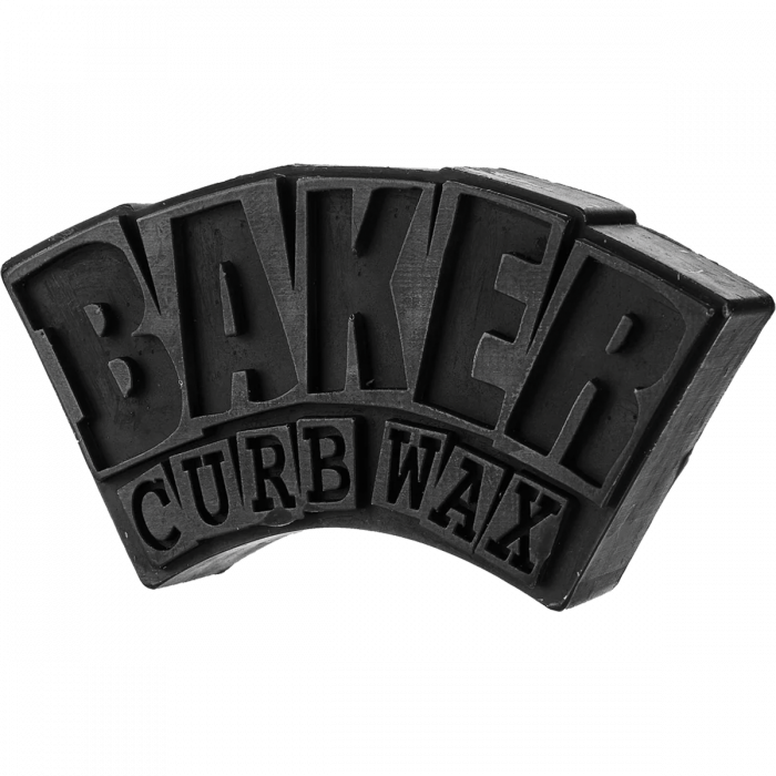 BAKER ARCH LOGO CURB WAX BLACK