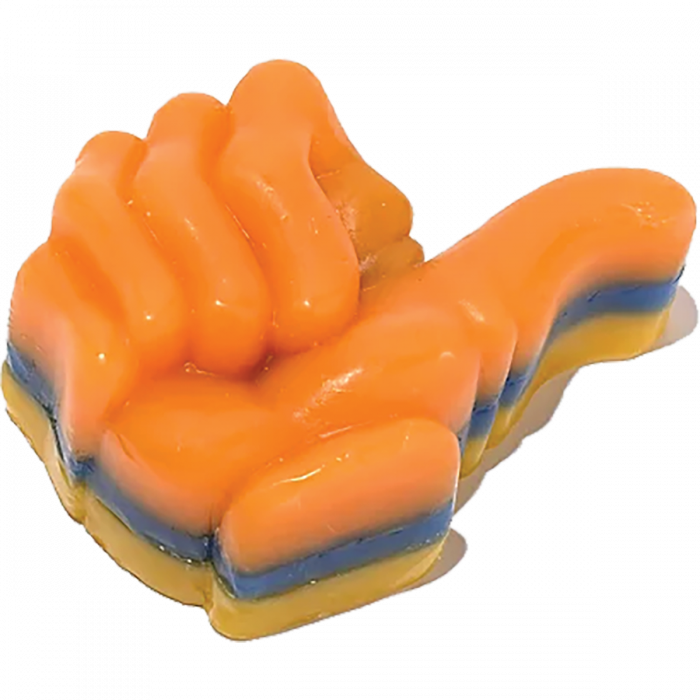 BRO STYLE THUMBS UP WAX YEL/BLU/ORG STACK