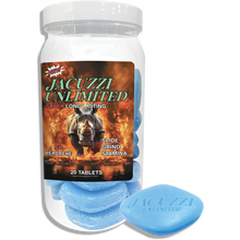 JACUZZI RHINO PILL 10PK BOTTLE WAX BLUE