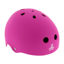 T8 LIL 8 HELMET NEON PINK RUBBER cpsc