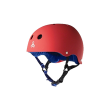 T8 HELMET RED MATTE/BLUE XL