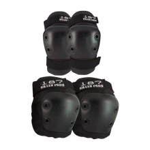 187 COMBO PACK KNEE/ELBOW PAD SET XS-BLACK