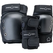 PROTEC ADULT 3 PACK OPEN BACK M-BLACK