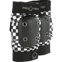 PROTEC STREET ELBOW YTH-CHECK BLK/WHT