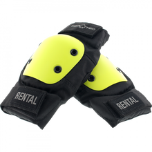 PROTEC RENTAL ELBOW S-BLK/YEL W/BLK STRAPS