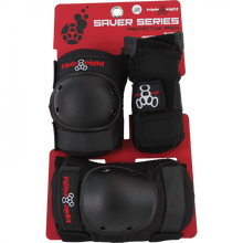 TRIPLE 8 SAVER 3/PK PADS JR-BLACK