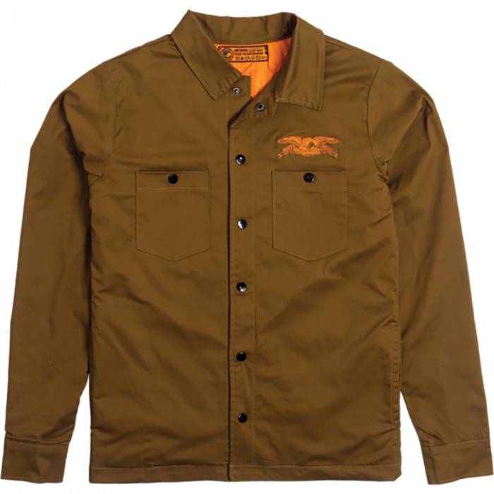 Ah Hecho Por Skate Jacket M-Brown