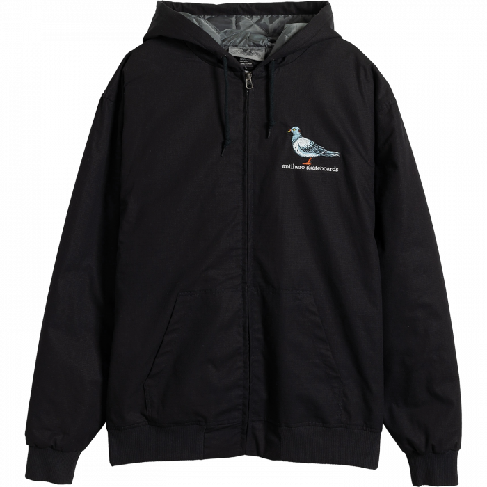 Ah Lil Pigeon Ripstop Jacket S-Black