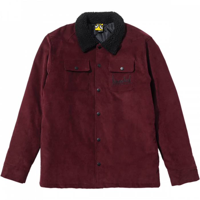 Krk Skript Jacket Jacket M-Burgundy