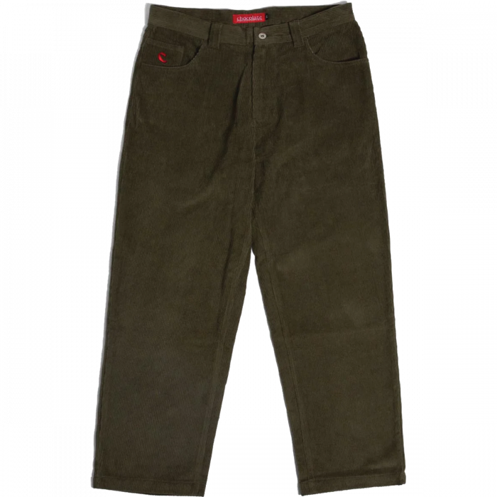 Choc Cord Pants 38 Olive