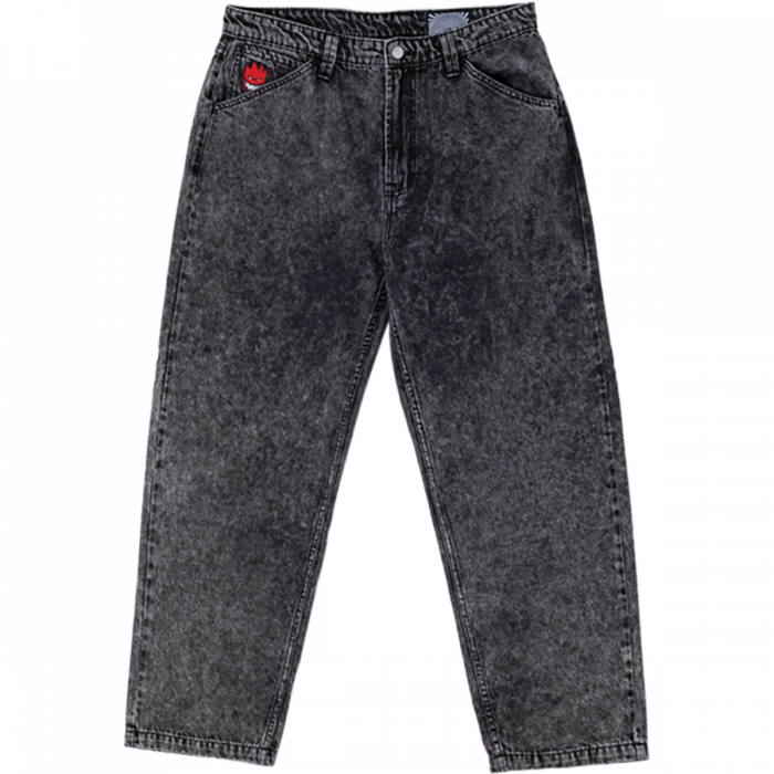Sf Bighead Fill Denim Pant Xxl-Blk Stone Wash