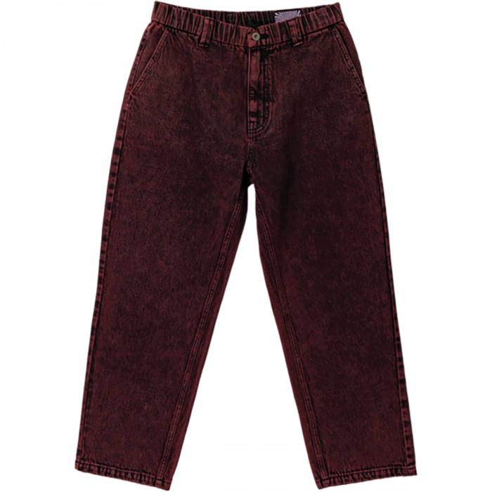 Sf Eternal Denim Pants 28 Red Overdye