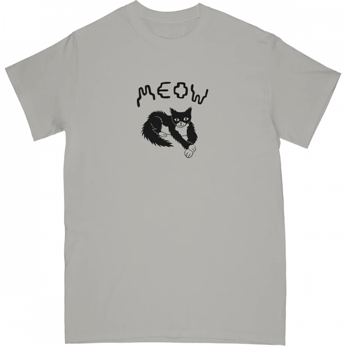 Meow Cross Paw Ss Xl-Ice Grey