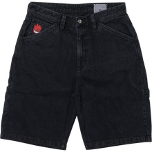 Sf Bighead Fill Denim Shorts 2Xl-Black