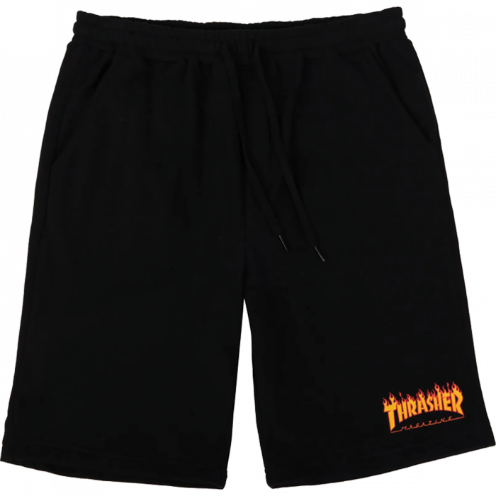 Thrasher Flame P.E. Shorts S-Black