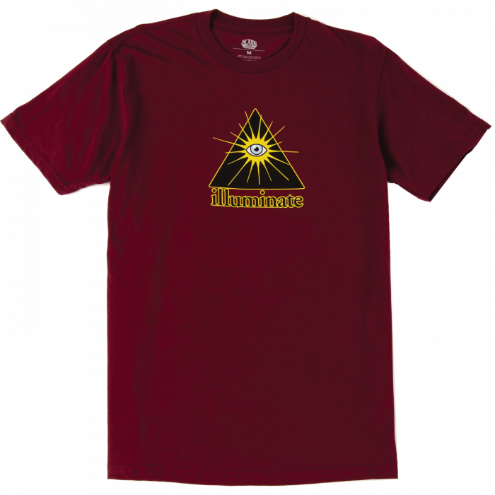 Aw Illuminate Ss S-Maroon