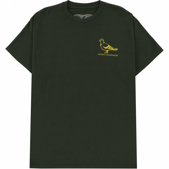 Ah Basic Pigeon Ss S-Forest Green/Yel