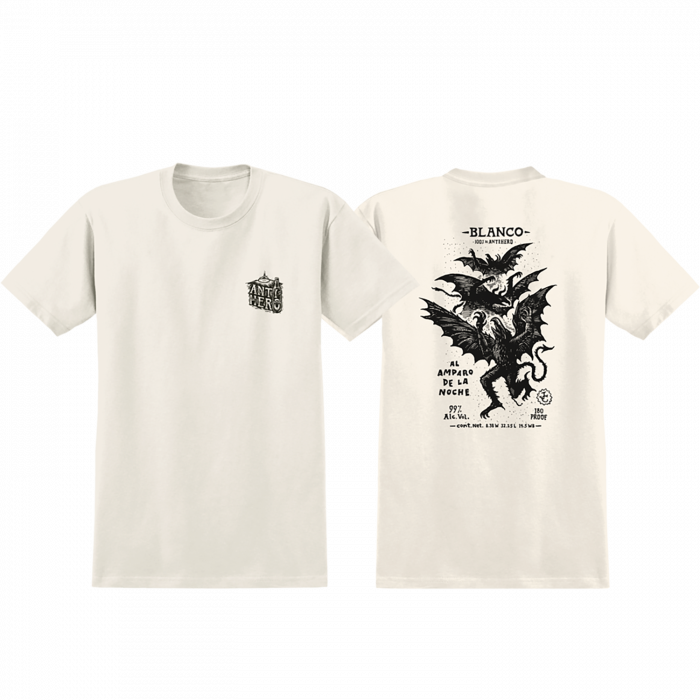 Ah Carnales Blanco Ss M-Cream/Black
